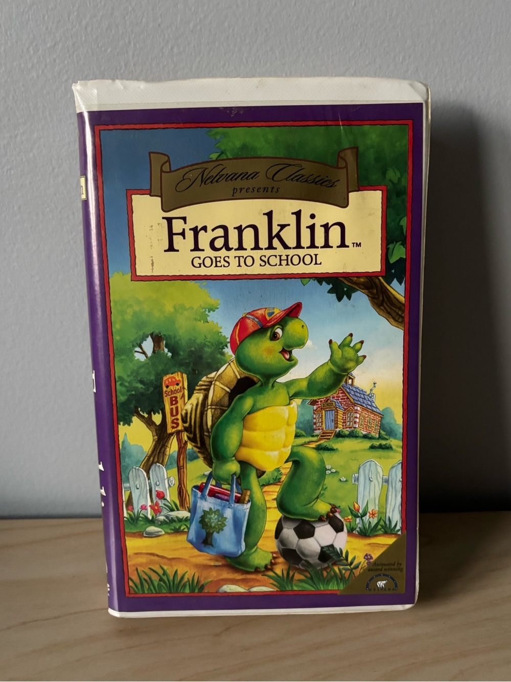 Franklin Goes to School VHS Tape - Tested 🐢 📼